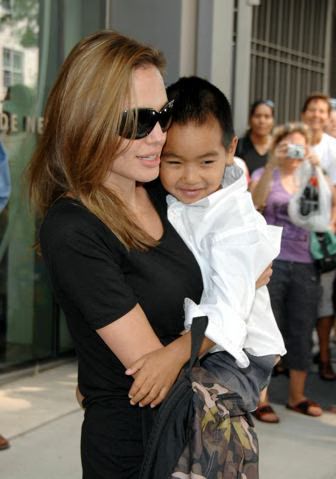 Maddox Jolie-Pitt Goes to School