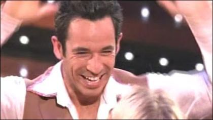Helio Castroneves and Julianne Hough