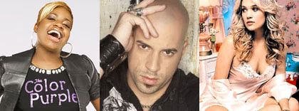 Daughtry, Fantasia, Carrie Underwood — American Music Awards — Vote!