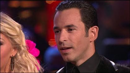Helio Castroneves and Julianne Hough