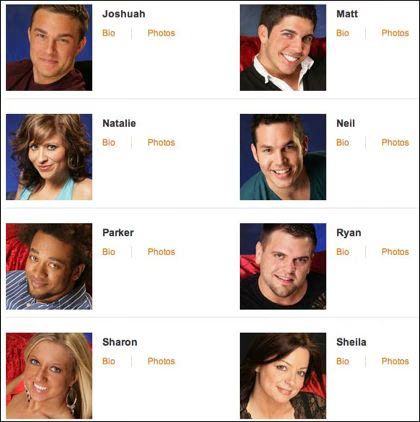 Big Brother 9 Cast