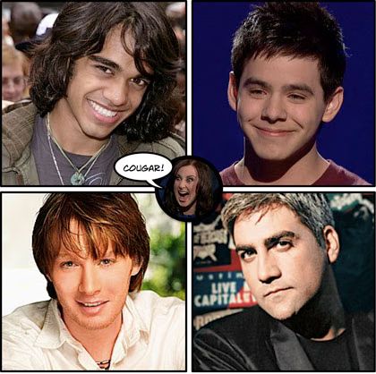 Clay Sanjaya Taylor David Archuleta