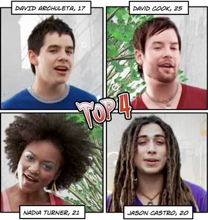 American Idol Top 4