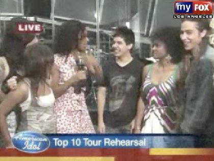 American Idol Rehearsals