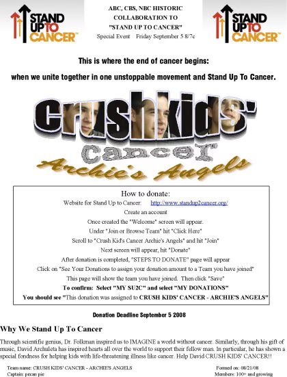 Crush Kids Cancer