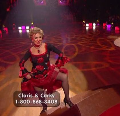 Cloris Leachman Dancing with the Stars