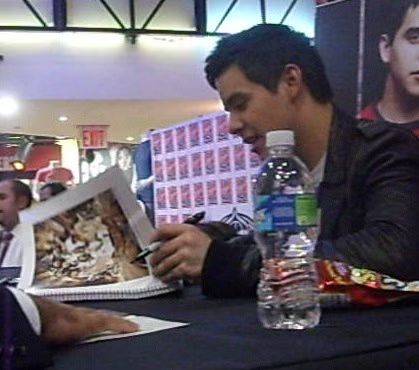 David Archuleta Thank You Book