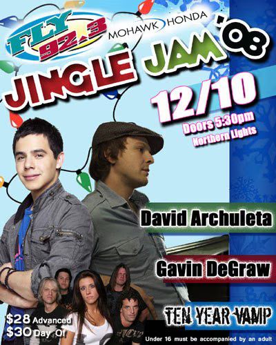 David Archuleta Jingle Jam
