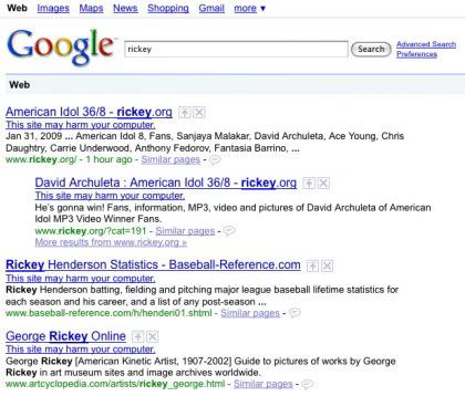 Google Malware