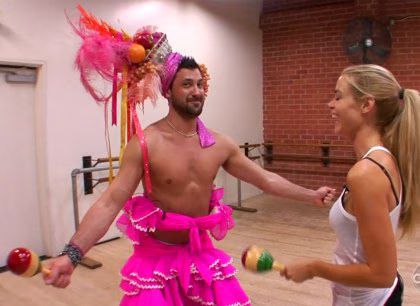 Denise Richards and Maksim Chmerkovskiy -- Samba
