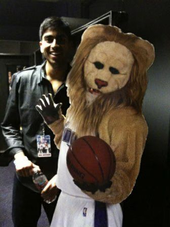 Sacramento Kings Creepy Lion