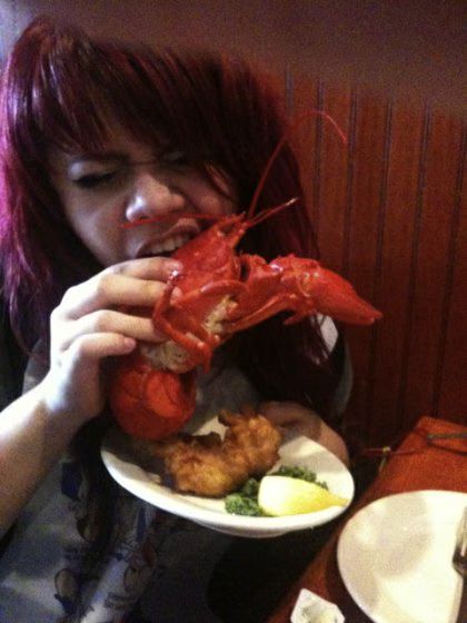 Allison Iraheta Lobster