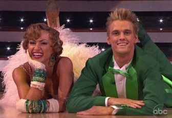Aaron Carter and Karina Smirnoff - Muppet Show Quickstep
