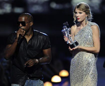 Kanye West Taylor Swift VMAS VMA