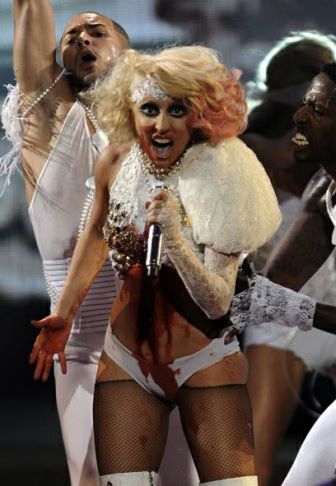 Lady Gaga Bloody Blood