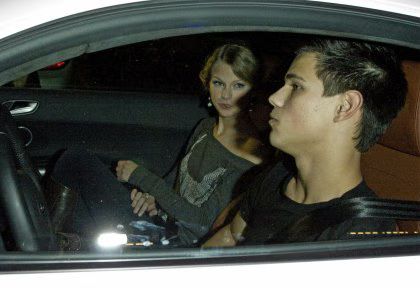 Taylor Swift and Taylor Lautner