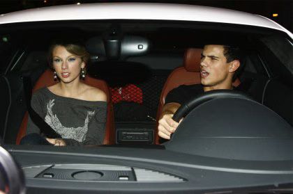 Taylor Swift and Taylor Lautner