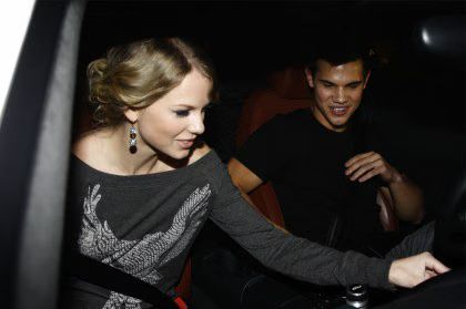 Taylor Swift and Taylor Lautner
