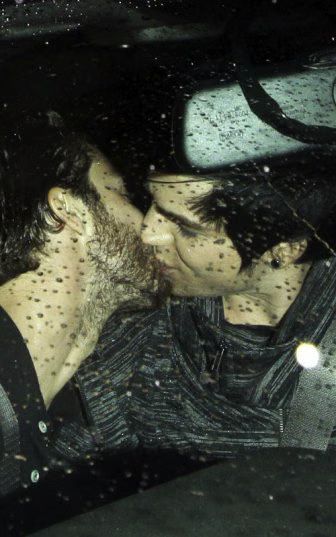 Adam Lambert and Drake LaBry Kiss