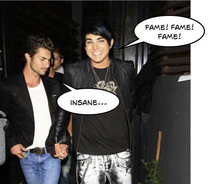 Adam Lambert and Drake LaBry are Fighting