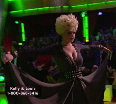 Kelly Osbourne and Louis Van Amstel