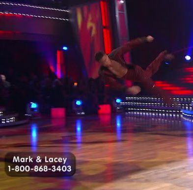 Mark Dacascos and Lacey Schwimmer