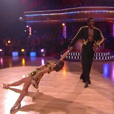 Michael Irvin and Anna Demidova
