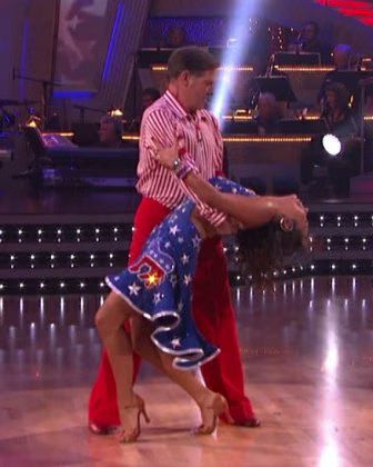 Tom DeLay and Cheryl Burke - Stress-Fracture Rumba