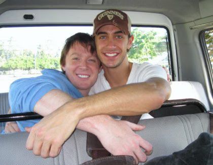 Clay Aiken Boyfriend Reed Kelly 01-2010-01-26.jpg
