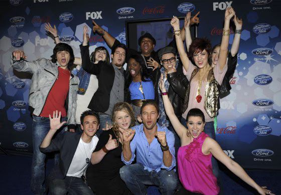 American Idol 9 Top 12 Presentation Party