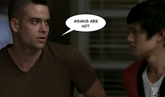 Glee Puck Asians