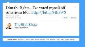 Ellen Degeneres quits American Idol
