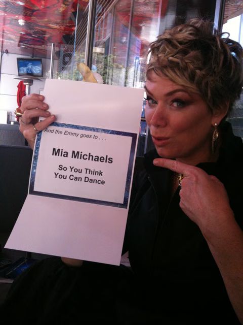 Mia Michaels Emmy Award.jpg