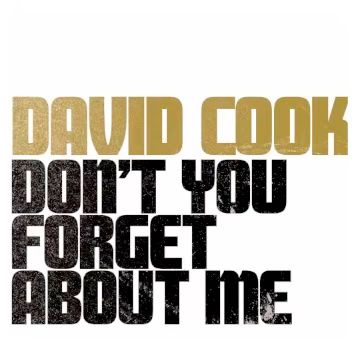 David Cook Don't You Forget About Me MP3.jpg