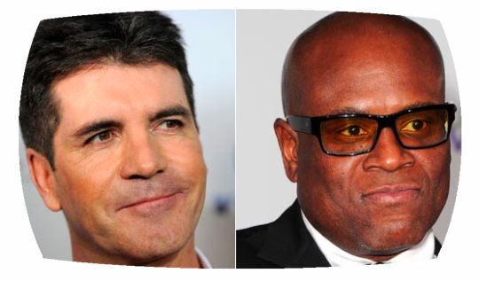 Simon Cowell L A Reid Ryan Seacrest