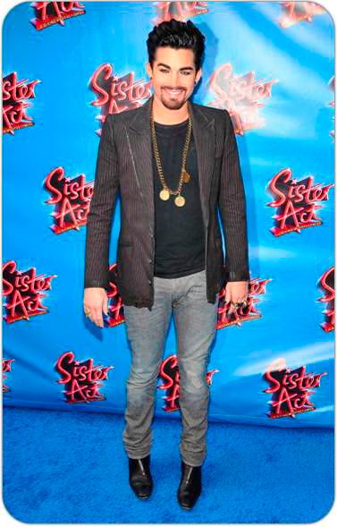 Adam Lambert Sister Act Beard 01 2011 04 21