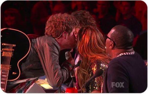 Casey Abrams Kiss JLo