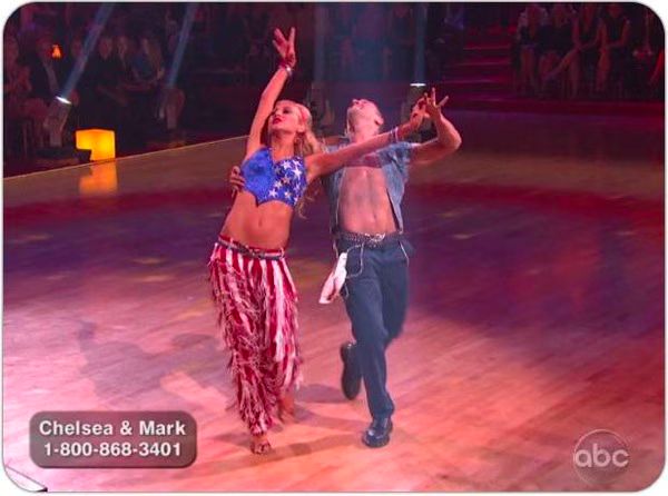 Chelsea Kane and Mark Ballas  Samba