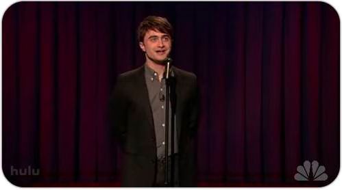 Daniel Radcliffe Stand-up Comedy Debut.jpg Daniel Radcliffe Stand up Comedy Debut