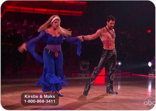 Kirstie Alley and Maksim Chmerkovskiy  Foxtrot