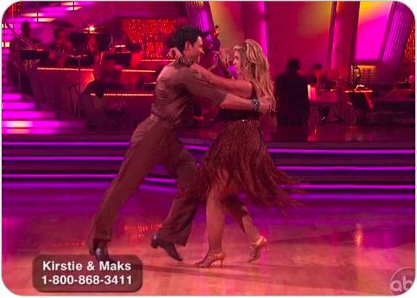 Kirstie Alley and Maksim Chmerkovskiy  Samba