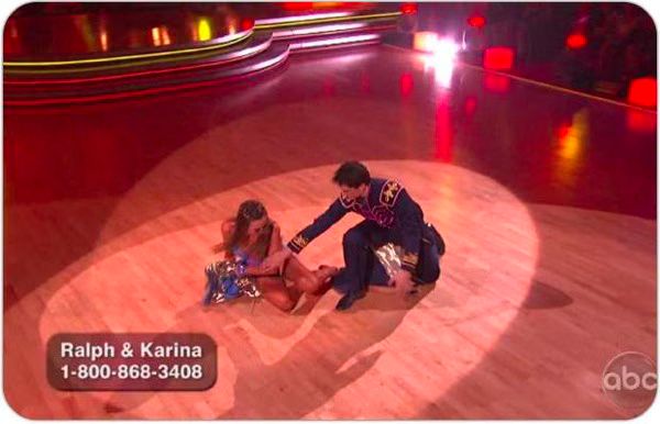 Ralph Macchio and Karina Smirnoff  Paso Doble