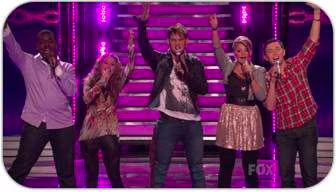 American Idol Top 5 Results