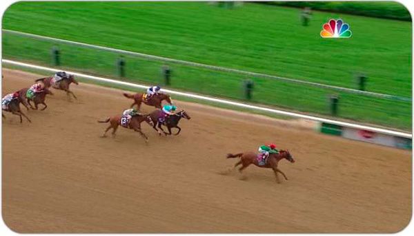 Animal Kingdom wins the 137th running of the Kentucky Derby