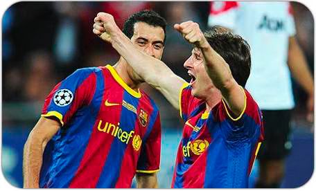 Barcelona defeats Manchester United