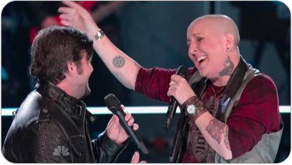 Beverly McClellan and Justin Grennan  Baba O Riley  The Voice Battle Round