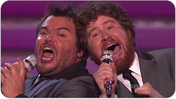 Casey Abrams with Jack Black  Fat Bottomed Girls  American Idol Finale