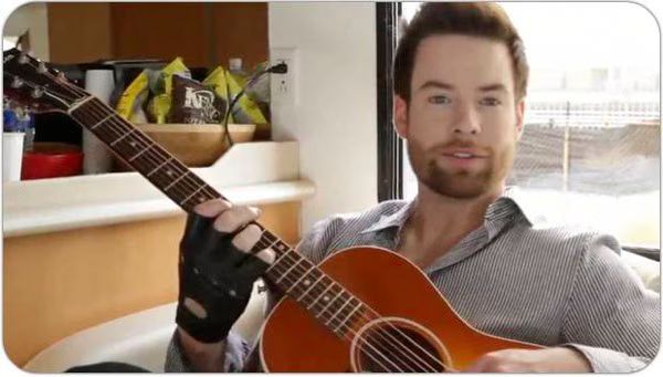 David Cook  Album Cover Photo Shoot Exclusive