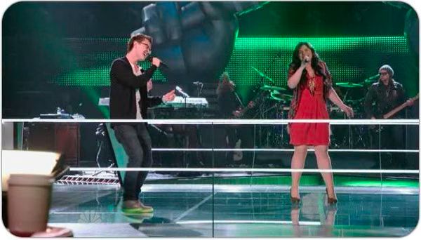 Devon Barley and Rebecca Loebe  Creep  The Voice Battle Round