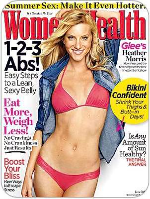 Heather Morris covers Womens Health